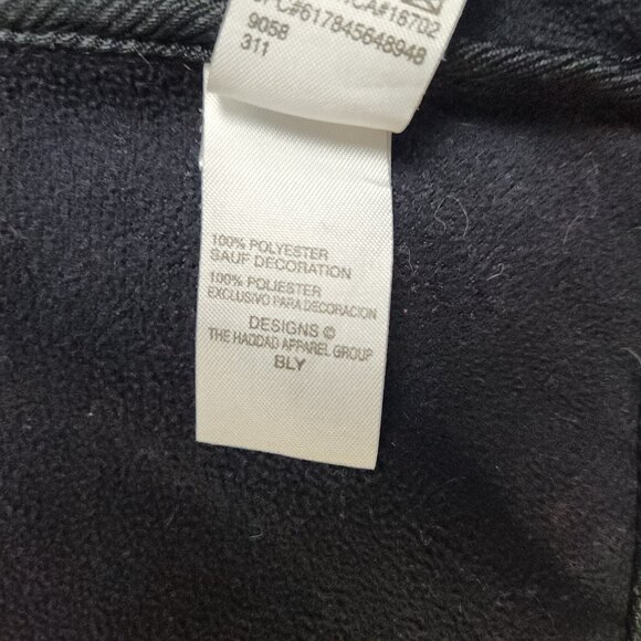 Nike Air Jordan Track Jacket Large 16/18 Years Black Red Logo Boys Basketball - Picture 8 of 12